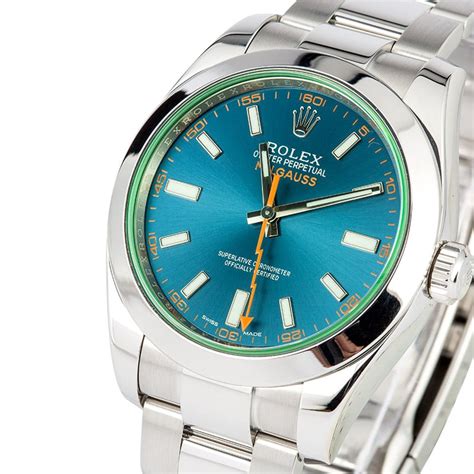 rolex milgauss diameter